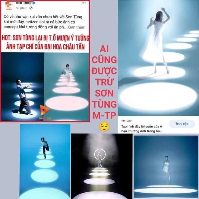 Fan tung bằng chứng Sơn Tùng không đạo nhái ảnh của Châu Tấn-5