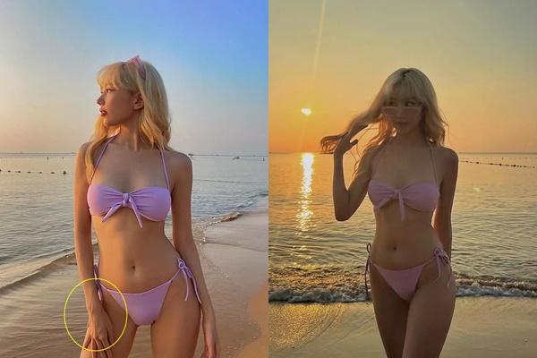 Sau Văn Mai Hương đến Chi Pu hóa bản sao Jisoo BLACKPINK-12