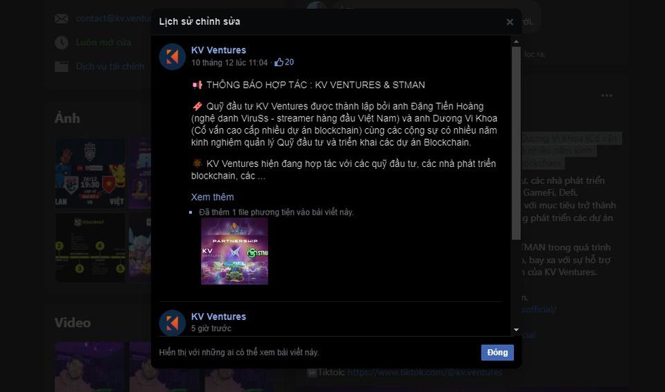 Phản ứng của Viruss khi bị tố lùa gà cho dự án coin rác-2