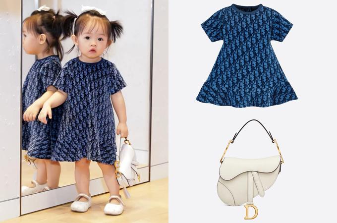 Cường Đô La đưa vợ và con gái gần 2 tuổi đi shopping như bà hoàng-5