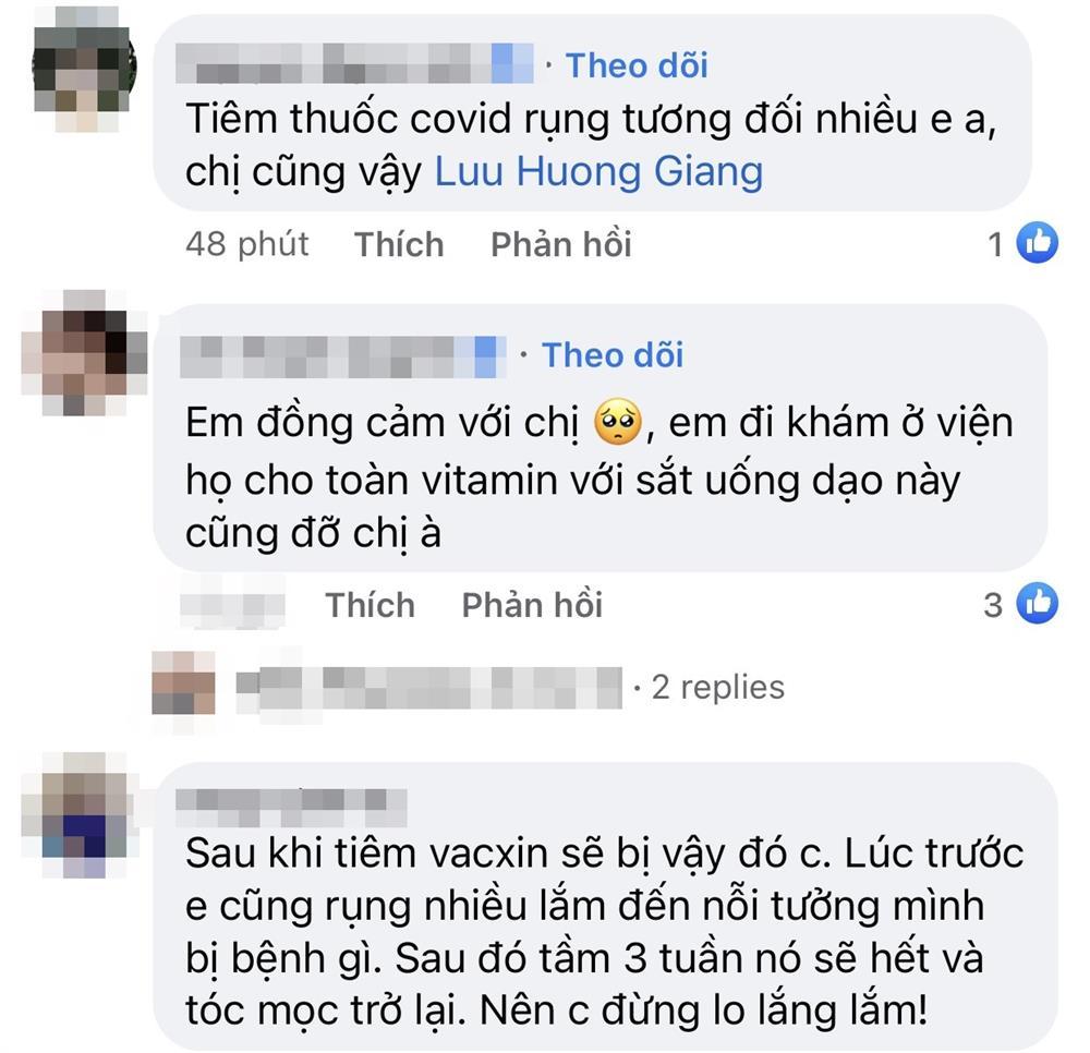 Lưu Hương Giang rụng tóc đầy bồn rửa mặt, chuyện gì đây?-4