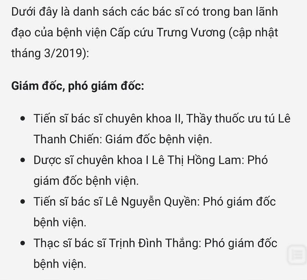 Ông nội bé gái bị dì ghẻ đánh chết là Phó GĐ bệnh viện Trưng Vương?-4