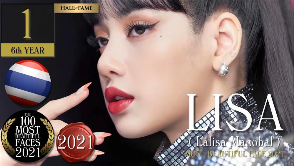 Lisa (BLACKPINK) dẫn đầu top 100 gương mặt đẹp nhất thế giới-1