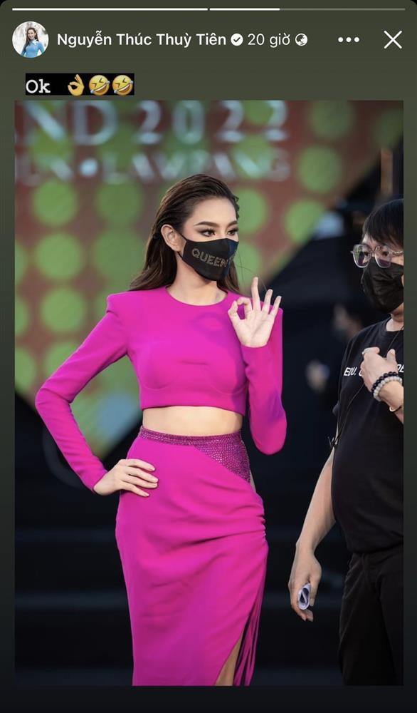 Thùy Tiên bị NTK bóc mặc ngược váy khi xuất hiện tại sự kiện Thái Lan-7