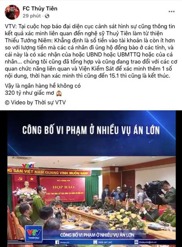 Phía Thủy Tiên nói gì sau thông tin mới nhất về xác minh từ thiện?-2