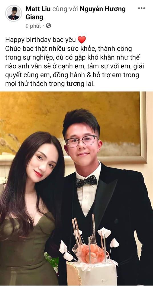 Matt Liu mừng sinh nhật Hương Giang, hôn tình bể bình-1