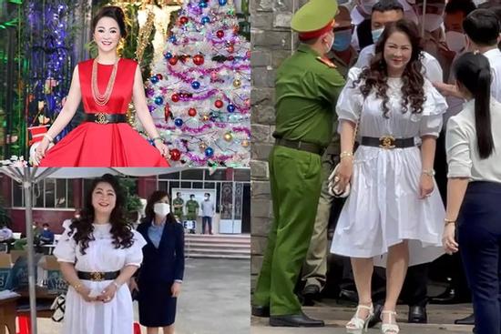Outfit toàn hàng hiệu, kim cương bà Phương Hằng mặc đến tòa