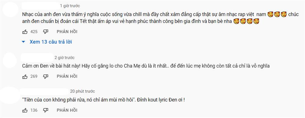 Ca khúc mới của Đen Vâu on top, netizen đùa đừng để mẹ nghe thấy-8