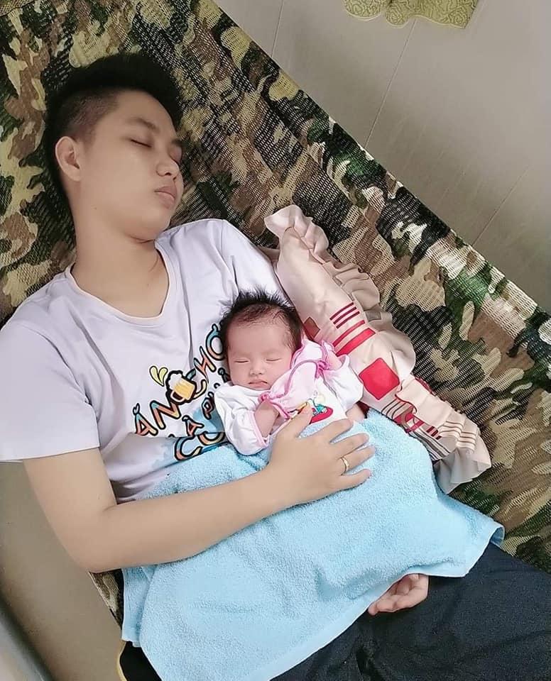 Ngoại hình con gái người đàn ông mang thai và vợ chuyển giới-5