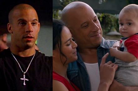 Vin Diesel qua 9 phần 'Fast & Furious': Từ tay tội phạm đến người đàn ông của gia đình