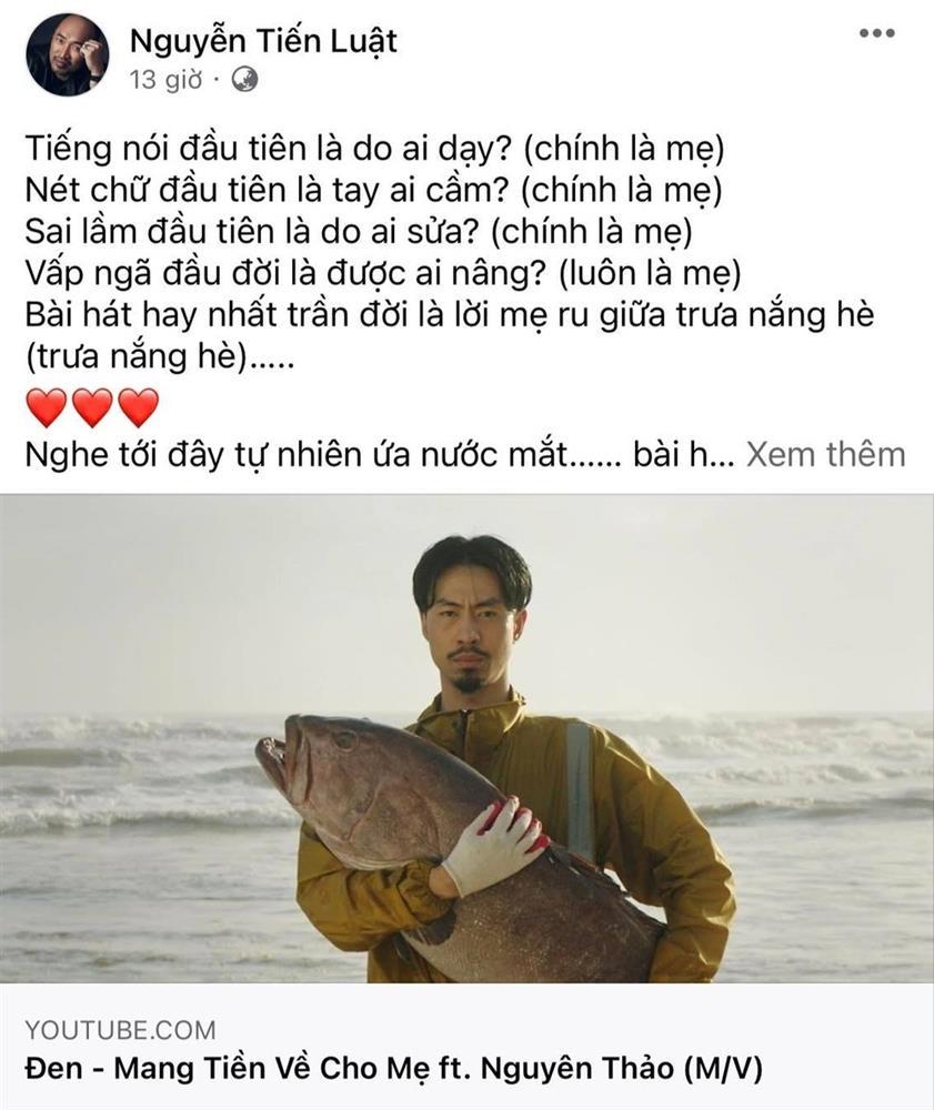 Sao Việt ứa nước mắt khi Đen Vâu hát Mang Tiền Về Cho Mẹ-6