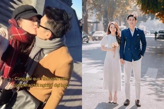 Từng là bạn cấp 3, cô gái vỡ òa khi được bồ quỳ gối cầu hôn