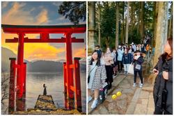 Cổng đỏ hot nhất Nhật Bản: Ảnh ảo đẹp bao nhiêu, hậu trường sợ bấy nhiêu!