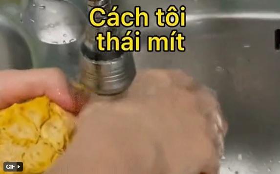 Sự thật kiểu bổ mít đẹp như hoa khiến nhiều người phải trầm trồ-1