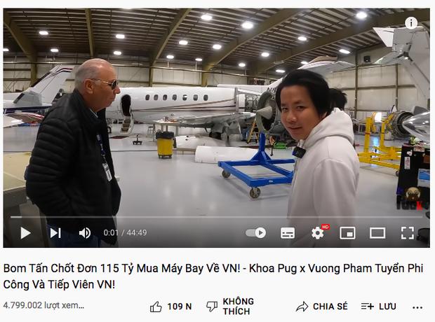 Khoa Pug bị tố lươn lẹo nửa vời trong vlog mua máy bay 115 tỷ-2