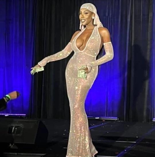 Hoa hậu chuyển giới kế nhiệm Hương Giang mặc đầm trong suốt ái ngại-4