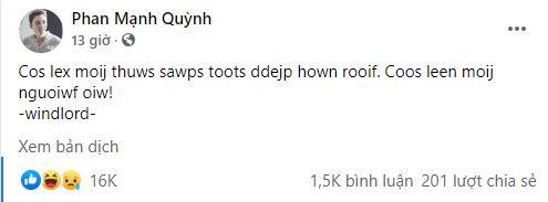 Rồi cũng đến lúc thánh ngôn từ Phan Mạnh Quỳnh sai chính tả!-3