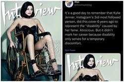 Phẫn nộ: Kylie Jenner hở bạo ngồi xe lăn khuyết tật, chuyện gì đây?