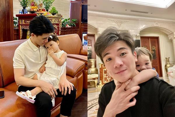 Cuộc sống làm bố đơn thân của con trai bầu Hiển-4