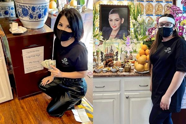 Lễ cúng 100 ngày Phi Nhung: Xúc động cảnh con thơ ngủ gục-17