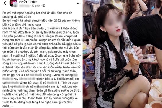 Hẹn hò Tinder, chàng trai dính quả 'booking lẩu dí bill' 3 củ rưỡi