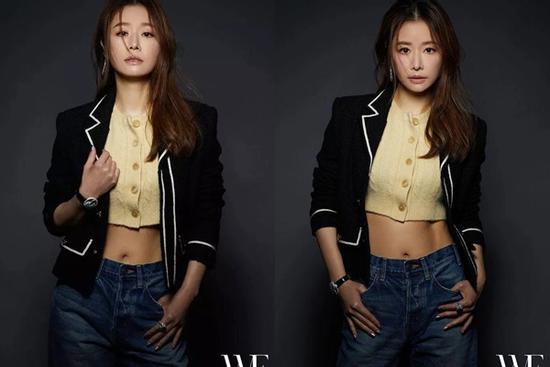 Lâm Tâm Như cởi phanh áo khoe cơ bụng ở tuổi U50