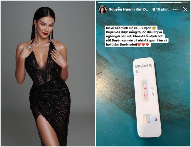 Vừa về Việt Nam, Á hậu Kim Duyên dương tính Covid-19-2