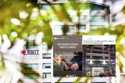 Đại học RMIT cơ sở Hà Nội đóng cửa do sinh viên dọa 'đốt trường'?