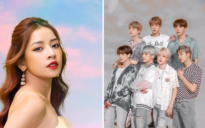 Chi Pu chạm mặt nói chuyện rôm rả với Jimin (BTS)-1