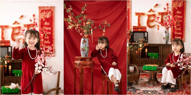 1.001 biểu cảm đáng yêu của bé gái 4 tuổi nhìn thôi đã thấy Tết về-8