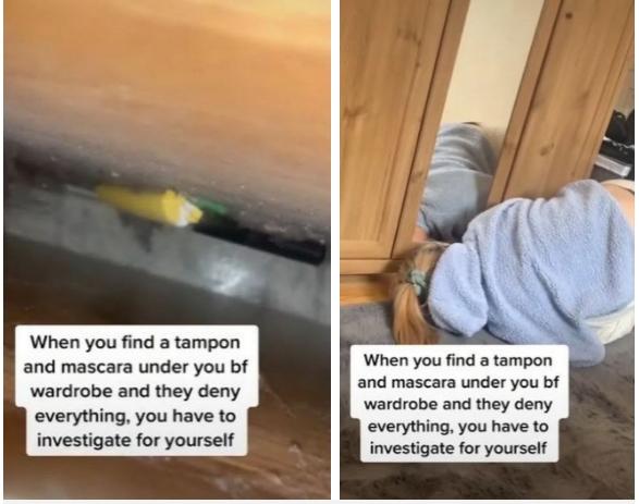 Đang ôm ấp bạn trai, cô gái phát hiện vật thể lạ đáng nghi-1