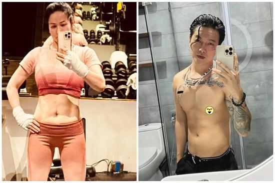 U40 Nhật Kim Anh khoe body 6 múi 'xịn' không kém bồ trẻ tin đồn