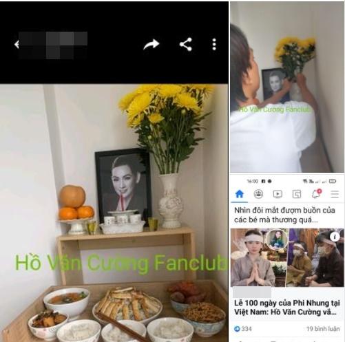 Hồ Văn Cường lập bàn thờ Phi Nhung tại nơi ở mới?-1