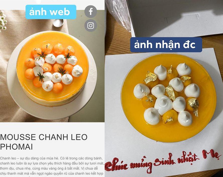 Hí hửng đặt bánh trên mạng, cô gái ngã ngửa khi nhận về cú lừa-1