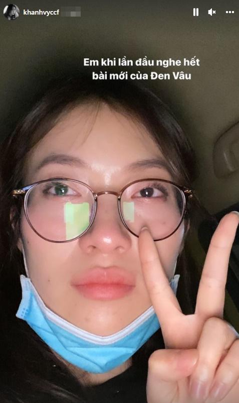 Khánh Vy bất ngờ đăng ảnh khóc sưng mắt, chuyện gì vậy?-1