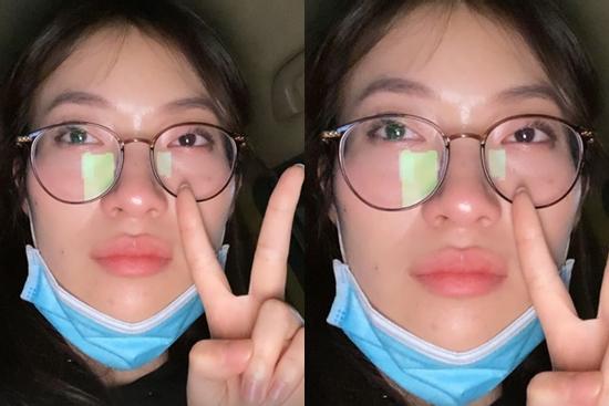 Khánh Vy bất ngờ đăng ảnh khóc sưng mắt, chuyện gì vậy?