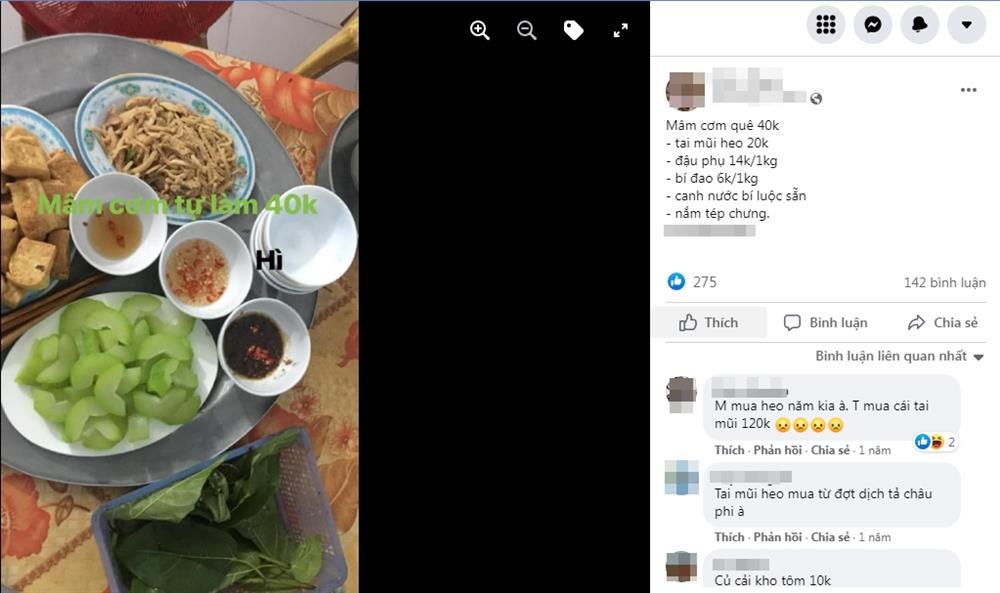 Cô vợ nấu mâm cơm chỉ mất 40k, ai cũng hoài nghi 1 chi tiết lạ-1