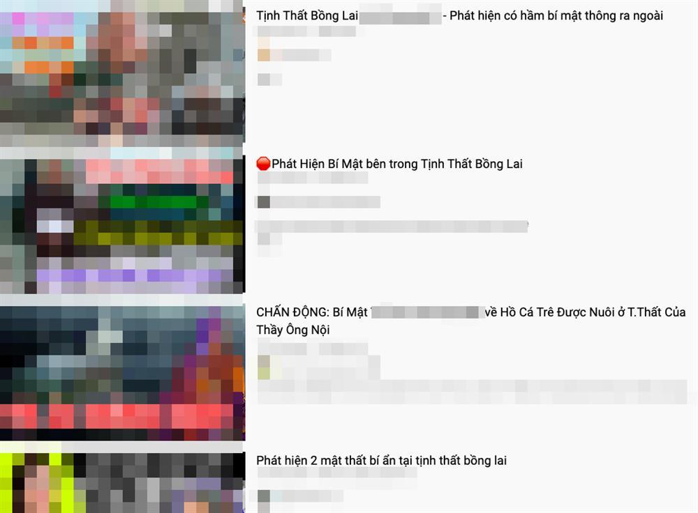 Clip: Xây mới Tịnh thất Bồng Lai - nơi bị đồn có 2 hầm bí mật-1