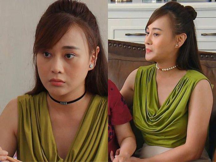 Huyền Lizzie - Phương Oanh đeo choker: Người được khen, kẻ thảm họa-11