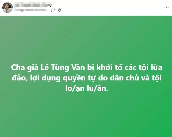 Con trai lên tus hả hê khi ông Lê Tùng Vân bị khởi tố 3 tội danh-5