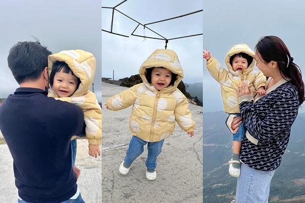 Ảnh độc: Xe trên đỉnh núi, bố con Cường Đô La trên đỉnh xe-11