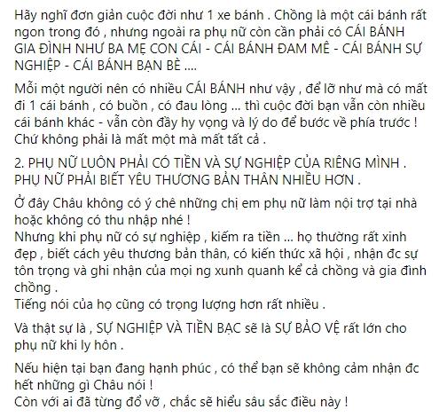 Vợ cũ Lâm Vinh Hải: Ly hôn vì chồng ngoại tình, đừng giao con