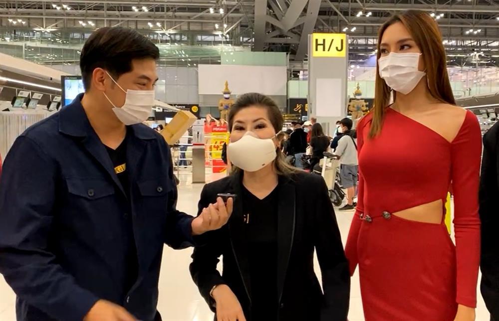 Thùy Tiên xuất hiện tại sân bay Thái Lan, phải lẻ loi về nước-4