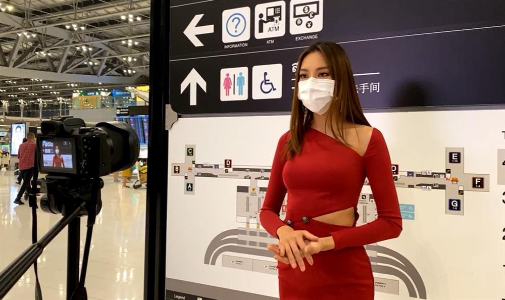 Thùy Tiên xuất hiện tại sân bay Thái Lan, phải lẻ loi về nước-11