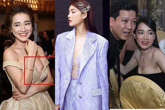 Nhã Phương hiếm hoi hở bạo, có lần lộ nội y