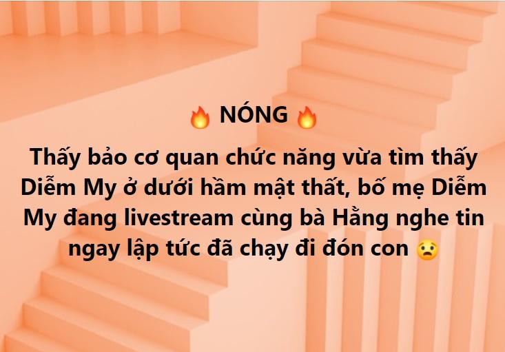 Sáng tỏ tin tìm thấy Diễm My ở hầm bí mật của Tịnh thất Bồng Lai-1