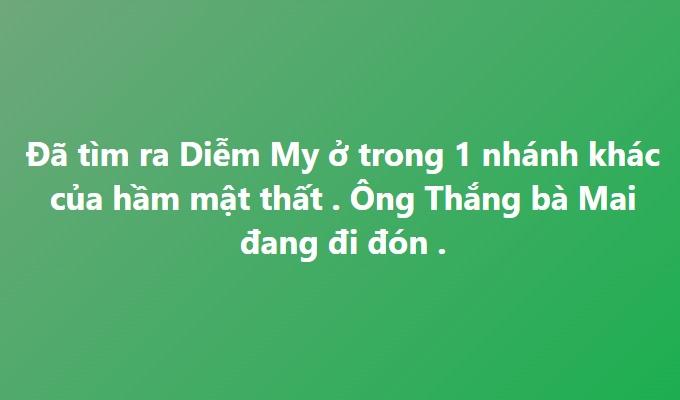 Sáng tỏ tin tìm thấy Diễm My ở hầm bí mật của Tịnh thất Bồng Lai-2