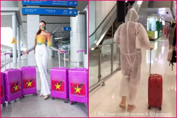 Thùy Tiên đụng hàng đầm đỏ với Kim Duyên: Nàng Hậu nào đỉnh hơn?-6