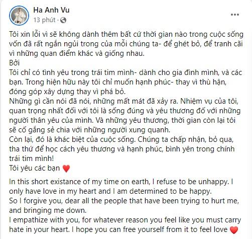 Lời cuối Hà Anh về scandal bàn luận mẹ đẻ bé gái 8 tuổi-5