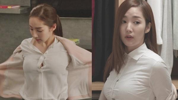 Người đẹp suýt bung cúc áo, gợi tình vượt mặt Song Hye Kyo-6